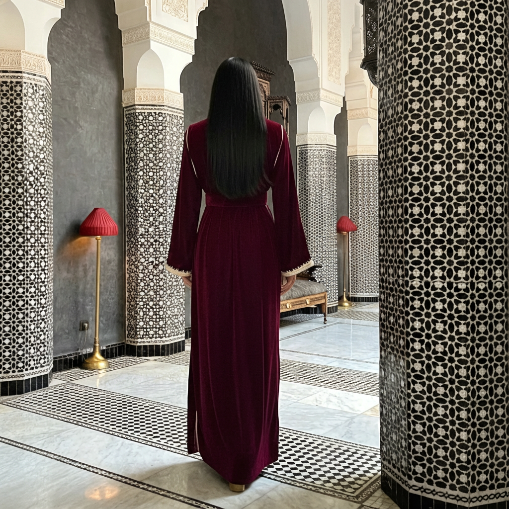 Sultana Bordeaux Velvet