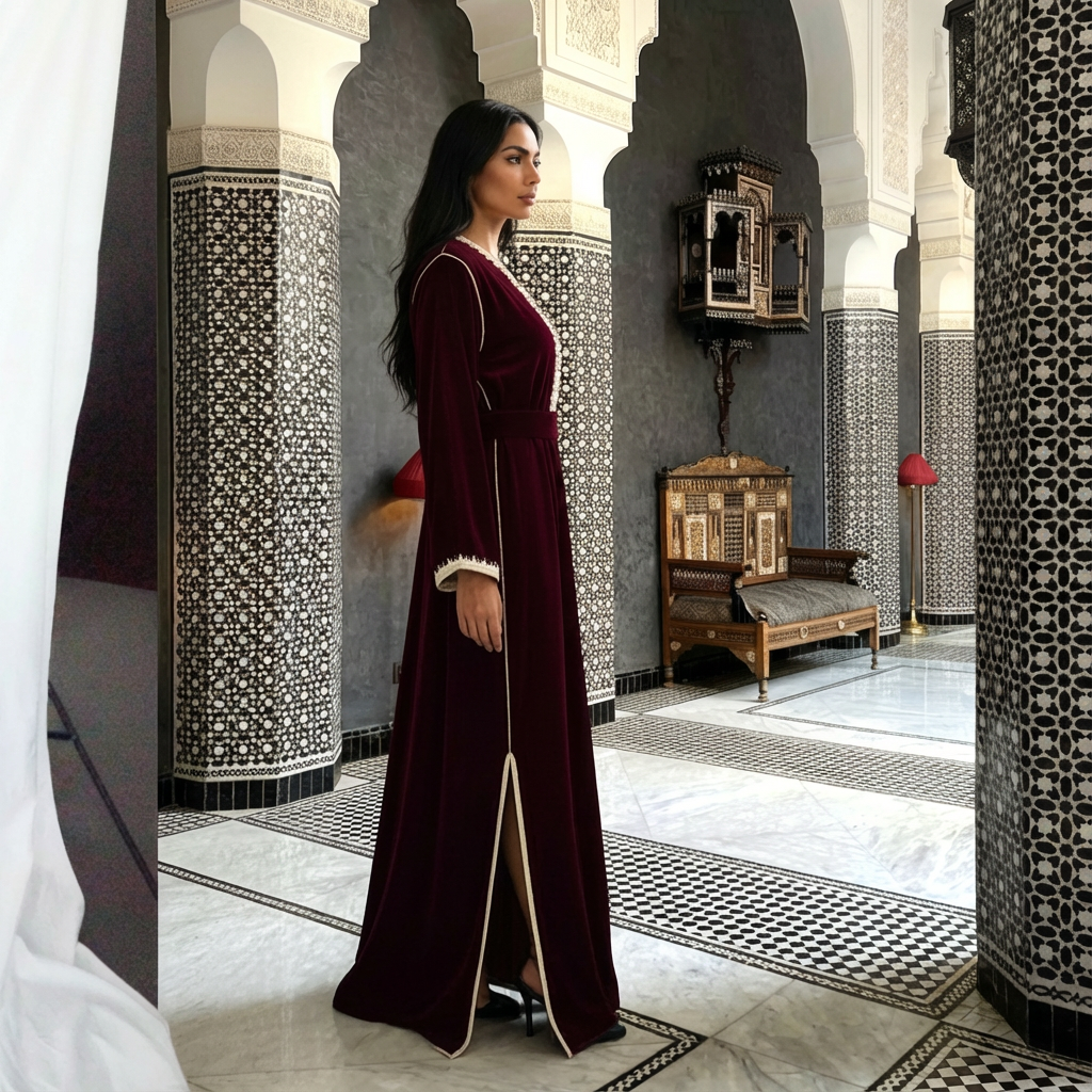 Sultana Bordeaux Velvet