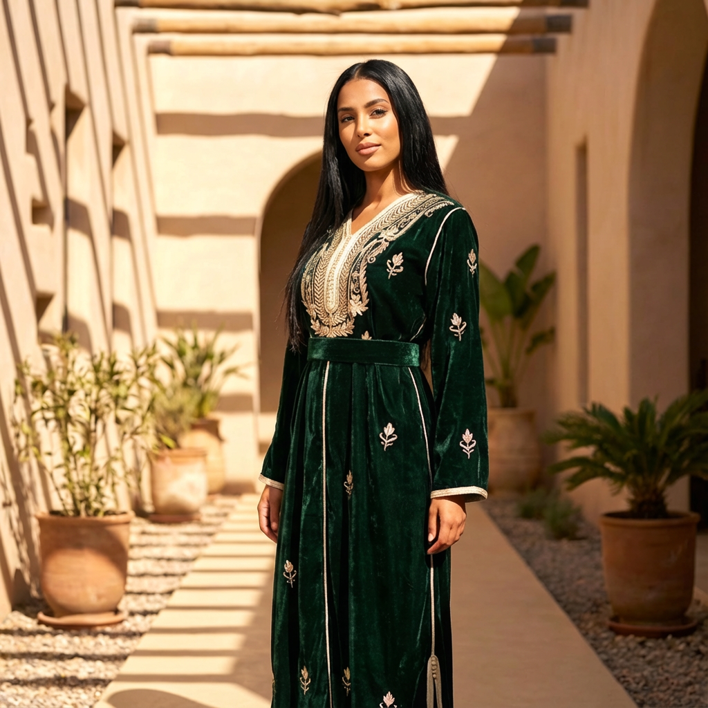 Sultana Olive Velvet