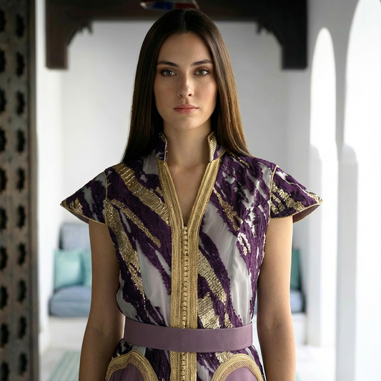 Imperial Brocade - Purple