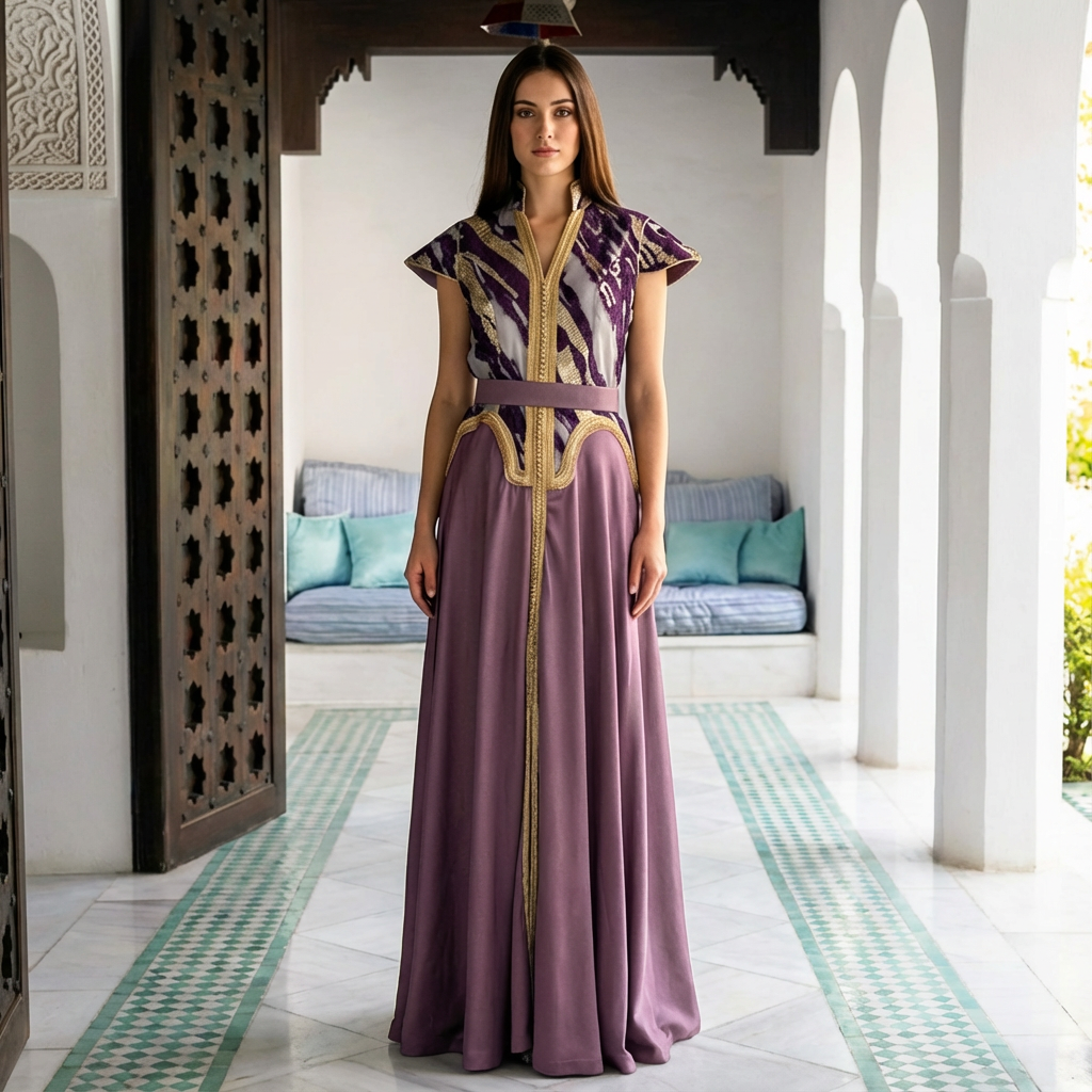 Imperial Brocade - Purple