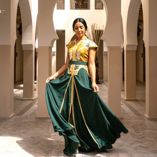 Imperial Brocade - Green