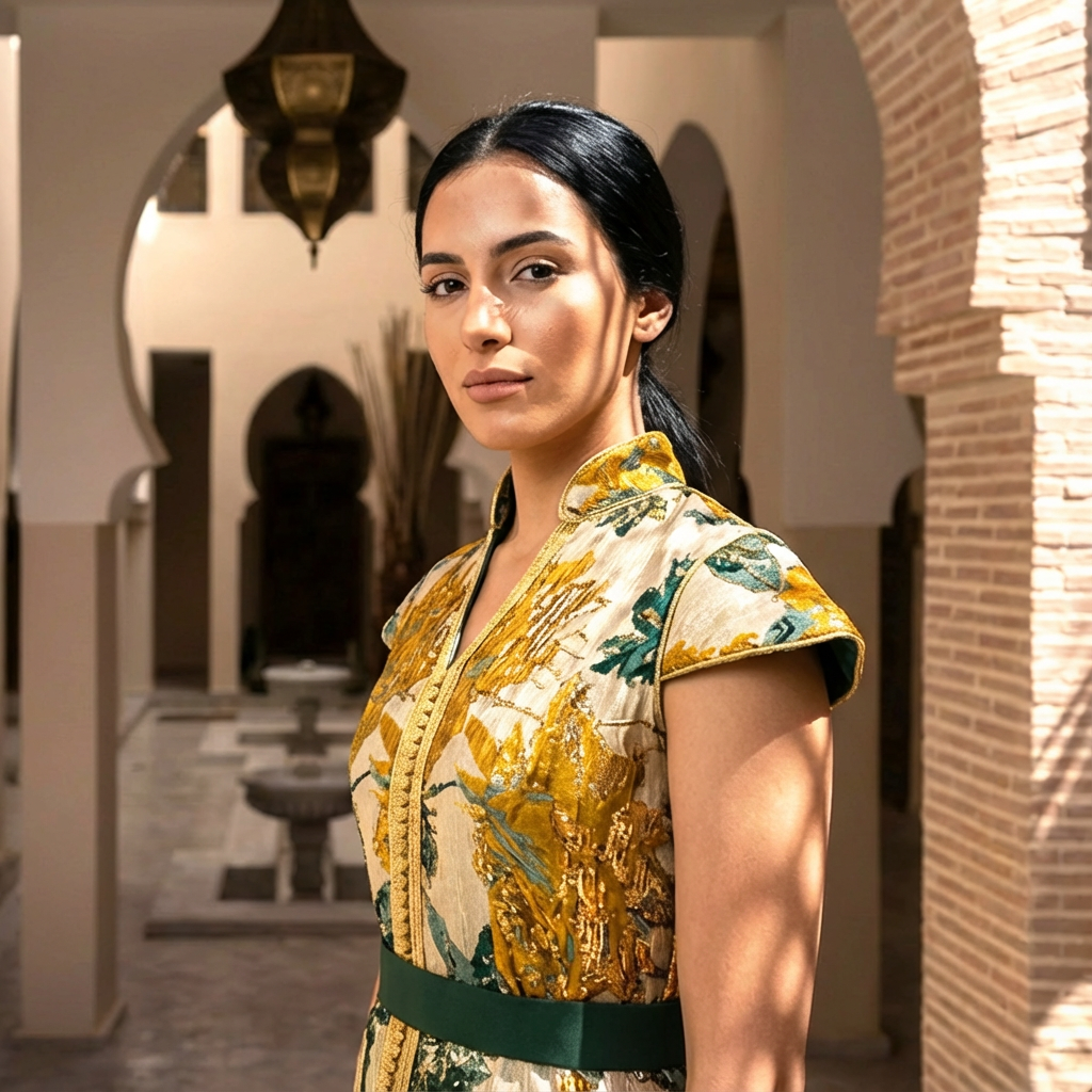 Imperial Brocade - Green