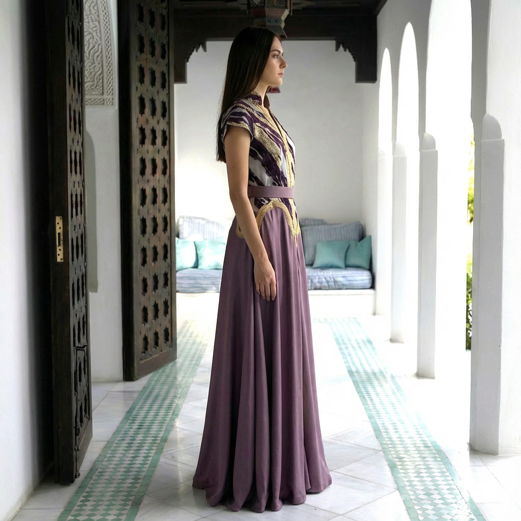 Imperial Brocade - Purple